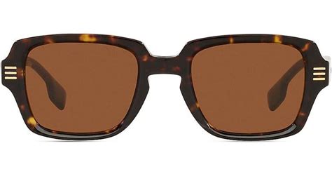 Burberry BE4349 51MM Rectangle Sunglasses 